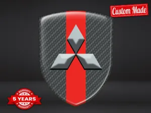 Mitsubishi Adesivi Hot Rod Moderni Max Resistenti Pro Chic